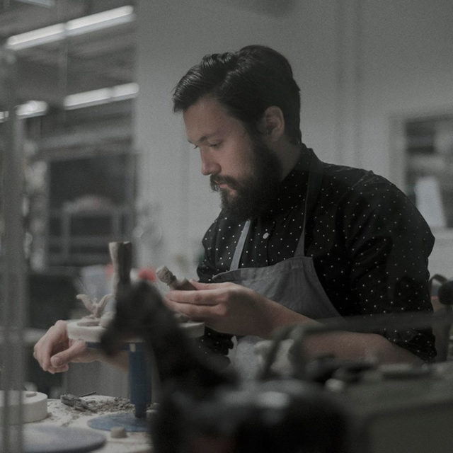Alexander Tallén är årets Unga konsthantverkare och tar emot sitt pris ikväll. (Foto Jannis Tordheim)